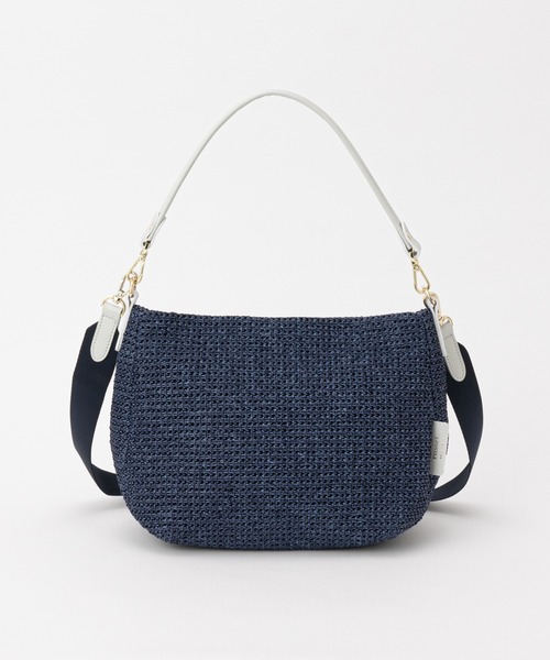 【完売品】 ラシット ラフィア バケットバッグ ワンショルダー 完売品】 極美品 今期 ラシット ラフィア バケットバッグ ワン