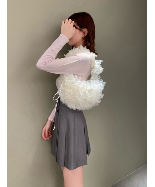 SNIDEL（スナイデル）の「サイドプリーツスカショーパン（その他パンツ・レディース・グレー/ブラック/モカ・0/1/2）」の13枚目の写真