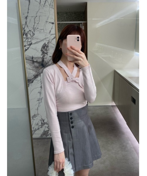 SNIDEL（スナイデル）の「サイドプリーツスカショーパン（その他パンツ・レディース・グレー/ブラック/モカ・0/1/2）」の15枚目の写真