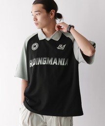 Ridingmania | 【Ridingmania/ライディングマニア】 袖サイドライン/ルーズゲームシャツ(Tシャツ/カットソー)