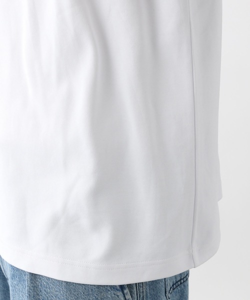 Ridingmania（ライディングマニア）の「【Ridingmania/ライディングマニア】 袖サイドライン/ルーズゲームシャツ（Tシャツ/カットソー・メンズ・グレー系その他/パープル/オフホワイト・LARGE/MEDIUM）」の15枚目の写真