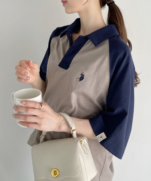 POLOオーバーサイズポロシャツ OVERSIZED POLO SHIRT / オーバーサイズポロシャツ（ポロシャツ