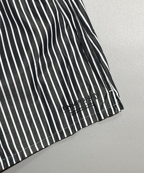 UNIVERSAL OVERALL（ユニバーサルオーバーオール）の「UNIVERSAL OVERALL ユニバーサルオーバール ストライプワークトランクス(LS)（トランクス・メンズ・ライトグレー/ブラック/ブルー/ライトピンク・M/L/XL）」の5枚目の写真