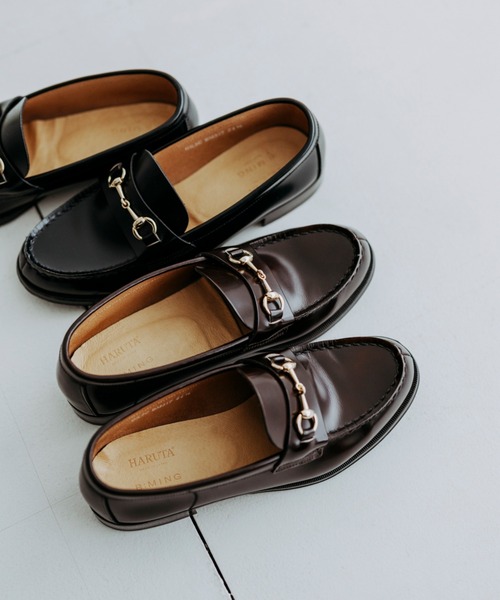 ビームスの百名品】HARUTA / 別注 ビット ローファー 25AW（22.5～24.5