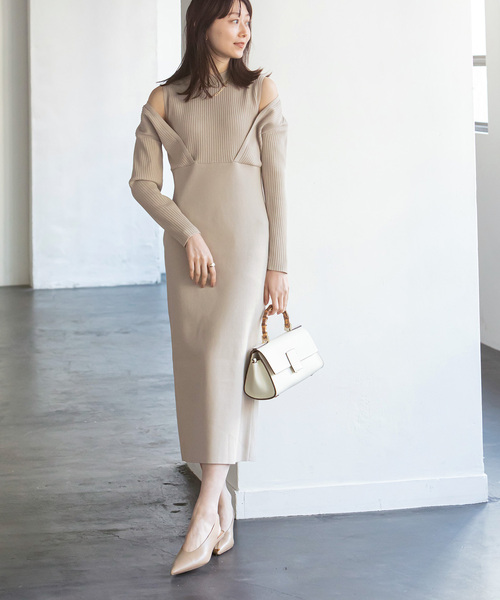 セール/ブランド古着】ニットワンピース（ワンピース）｜NOBLE  