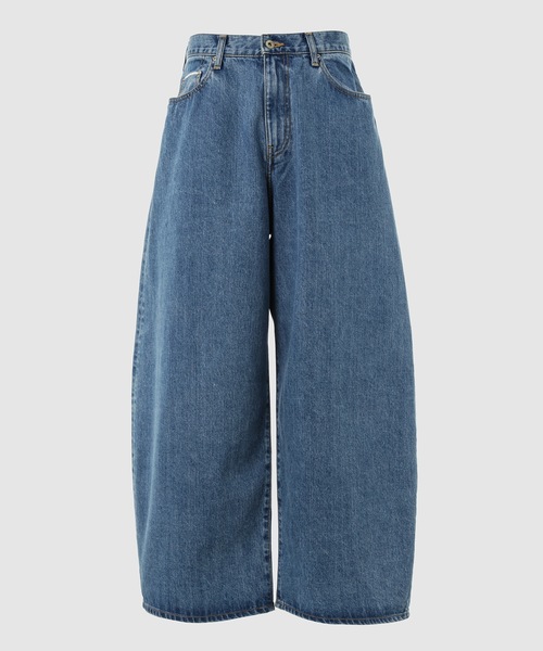 DIGAWEL（ディガウェル）の「Wide straight jeans（デニムパンツ