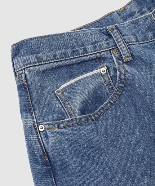 DIGAWEL(ディガウェル)の「Wide straight jeans(デニムパンツ・メンズ・ブラック/ブルー・FREE)」の10枚目の写真