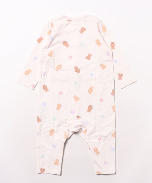 gelato pique（ジェラートピケ）の「【BABY】シリアルベア柄ロンパース（ルームウェア/パジャマ・キッズ・ピンク/オフホワイト・80/70）」の19枚目の写真
