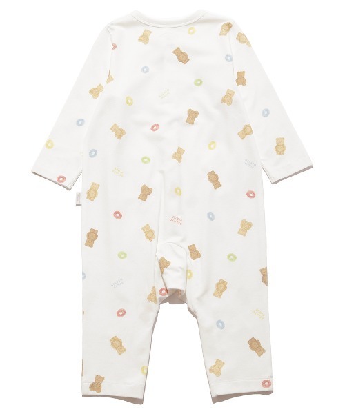 gelato pique（ジェラートピケ）の「【BABY】シリアルベア柄ロンパース（ルームウェア/パジャマ・キッズ・ピンク/オフホワイト・80/70）」の15枚目の写真