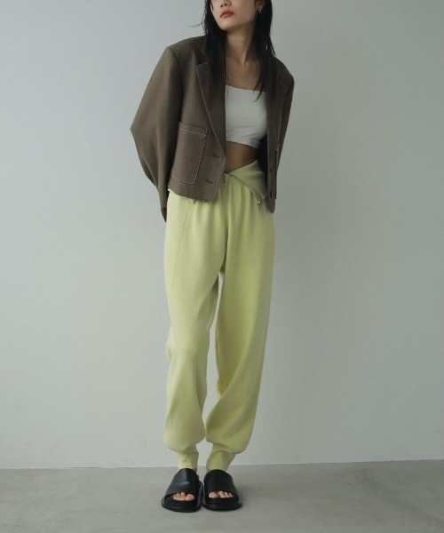 anuke（アンヌーク）の「anuke Heather Short Jacket ヘザー