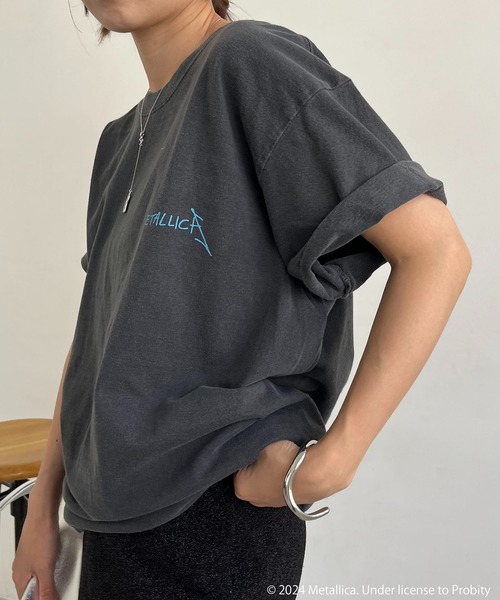 GOOD ROCK SPEED（グッドロックスピード）の「〈GOOD ROCK SPEED〉METALLICA Tシャツ（Tシャツ/カットソー・レディース・ブラック・FREE）」の9枚目の写真