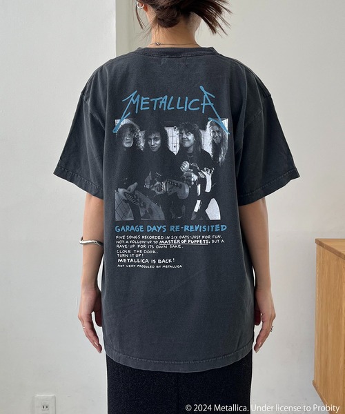 GOOD ROCK SPEED（グッドロックスピード）の「〈GOOD ROCK SPEED〉METALLICA Tシャツ（Tシャツ/カットソー・レディース・ブラック・FREE）」の4枚目の写真