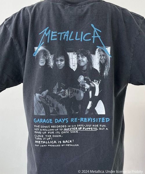 GOOD ROCK SPEED（グッドロックスピード）の「〈GOOD ROCK SPEED〉METALLICA Tシャツ（Tシャツ/カットソー・レディース・ブラック・FREE）」の5枚目の写真