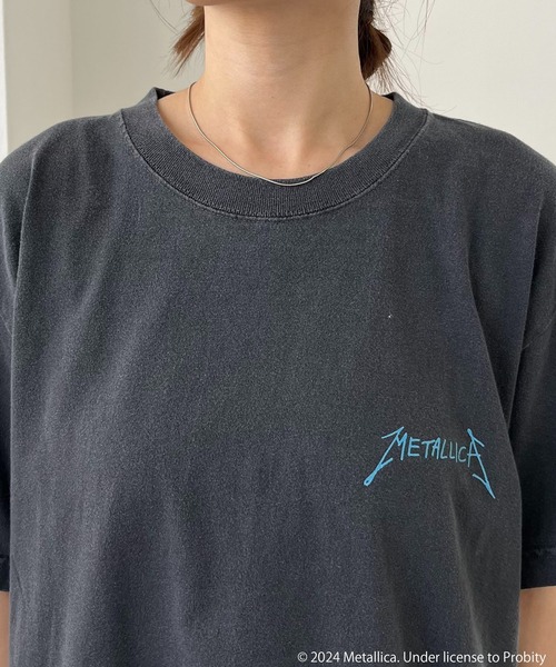 GOOD ROCK SPEED（グッドロックスピード）の「〈GOOD ROCK SPEED〉METALLICA Tシャツ（Tシャツ/カットソー・レディース・ブラック・FREE）」の6枚目の写真