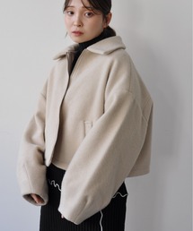 ボリューム袖」に該当するブルゾン（ショート丈）ファッション通販