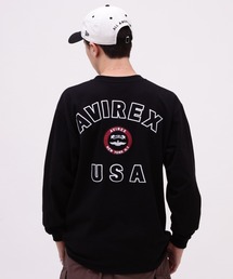 AVIREX | VARSITY LOGO LONGSLEEVE T-SHIRT / バーシティ ロゴ 長袖Tシャツ / AVIREX / アヴィレックス(Tシャツ/カットソー)
