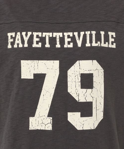 LOWRYS FARM(ローリーズファーム)の「ナンバリングTシャツ 137226(Tシャツ/カットソー・レディース・ブルー/チャコールグレー/アイボリー・FREE)」の19枚目の写真