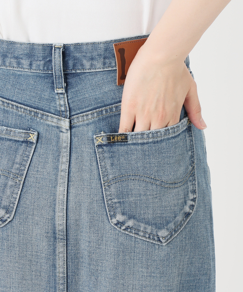 Lee（リー）の「Lee/リー タイトスカート(サックスブルー
