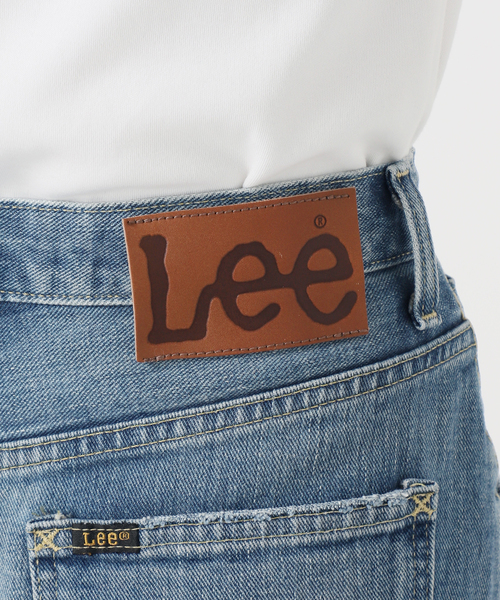 Lee（リー）の「Lee/リー タイトスカート(サックスブルー)（デニム