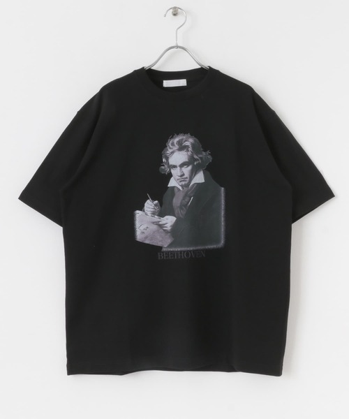 セール】ヴィンテージライクTシャツ(ベートーヴェン)（Tシャツ