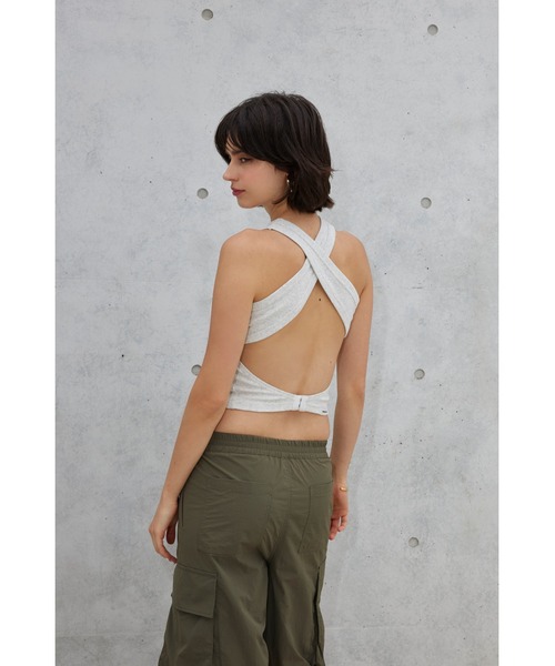 Wellness Cross Back Tank Top | ALEXIA STAM
