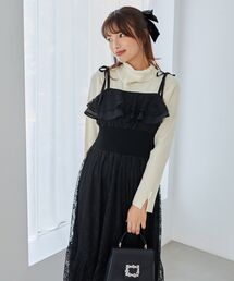 MAJESTIC LEGON | 2wayコルセットレースワンピ(ワンピース)