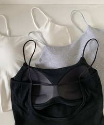 Dita Muaj.（ディータムアージュ）の「【背中の空いたお洋服に】バックレスカップ付きインナー（キャミソール）」