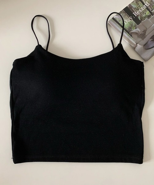Dita Muaj.(ディータムアージュ)の「【背中の空いたお洋服に】バックレスカップ付きインナー(キャミソール・レディース・グレー/ブラック/ホワイト・FREE)」の4枚目の写真
