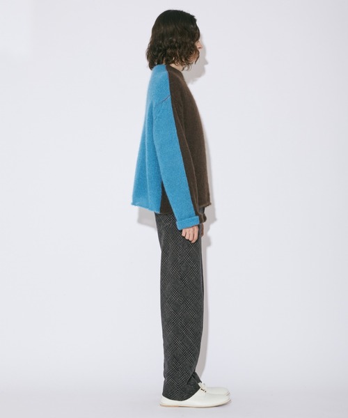 beautiful people（ビューティフルピープル）の「wooledmohair knitted highneck pullover（ニット/セーター・レディース・アイボリー/ダークブラウン・34/38/42）」の16枚目の写真