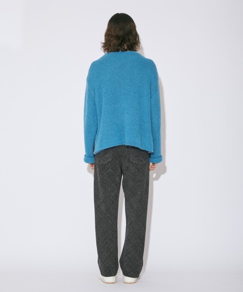 beautiful people（ビューティフルピープル）の「wooledmohair knitted highneck pullover（ニット/セーター・レディース・アイボリー/ダークブラウン・34/38/42）」の17枚目の写真