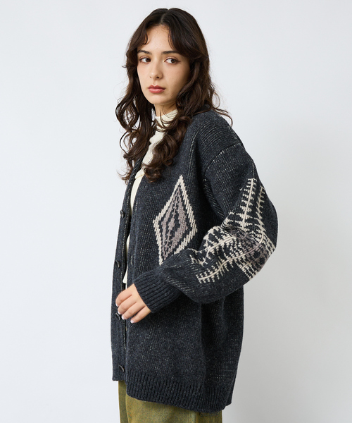 新品未使用　PENDLETON ジャケット カーディガン　セーター　ウール PENDLETON/ペンドルトン】Shetland Wool Cardigan/シェットランド
