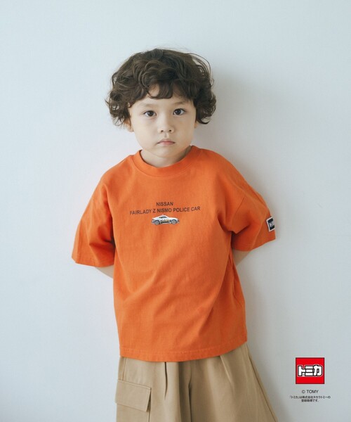 green label relaxing（グリーンレーベルリラクシング）の「【別注】＜TOMICA＞EX Tシャツ / キッズ  100cm-120cm（Tシャツ/カットソー・キッズ・コバルトブルー/オレンジ/ダークグリーン・110cm/100cm/120cm）」の4枚目の写真