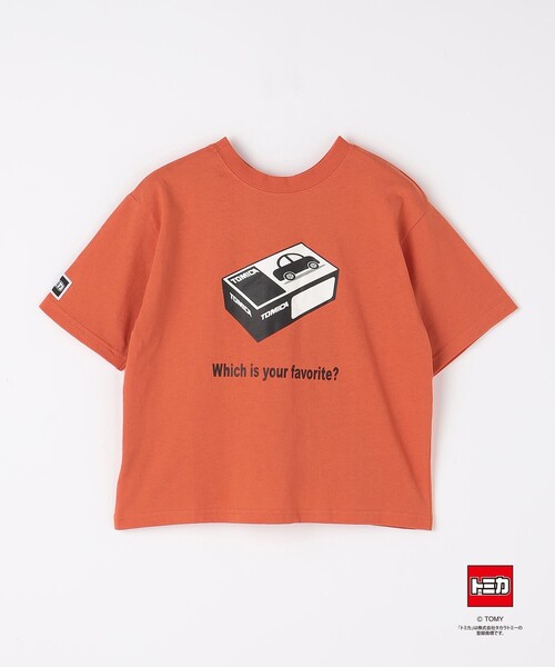 green label relaxing（グリーンレーベルリラクシング）の「【別注】＜TOMICA＞EX Tシャツ / キッズ  100cm-120cm（Tシャツ/カットソー・キッズ・コバルトブルー/オレンジ/ダークグリーン・110cm/100cm/120cm）」の6枚目の写真