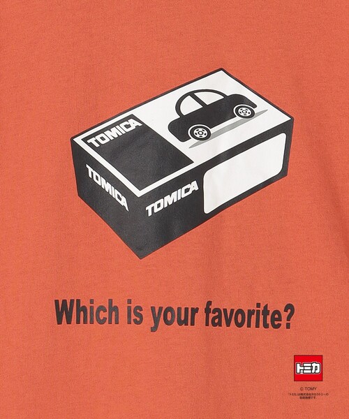 green label relaxing（グリーンレーベルリラクシング）の「【別注】＜TOMICA＞EX Tシャツ / キッズ  100cm-120cm（Tシャツ/カットソー・キッズ・コバルトブルー/オレンジ/ダークグリーン・110cm/100cm/120cm）」の12枚目の写真