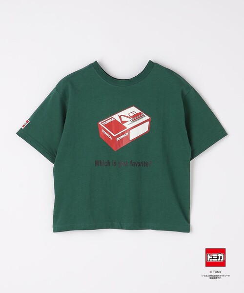 green label relaxing（グリーンレーベルリラクシング）の「【別注】＜TOMICA＞EX Tシャツ / キッズ  100cm-120cm（Tシャツ/カットソー・キッズ・コバルトブルー/オレンジ/ダークグリーン・110cm/100cm/120cm）」の14枚目の写真