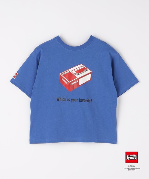 green label relaxing（グリーンレーベルリラクシング）の「【別注】＜TOMICA＞EX Tシャツ / キッズ  100cm-120cm（Tシャツ/カットソー・キッズ・コバルトブルー/オレンジ/ダークグリーン・110cm/100cm/120cm）」の19枚目の写真