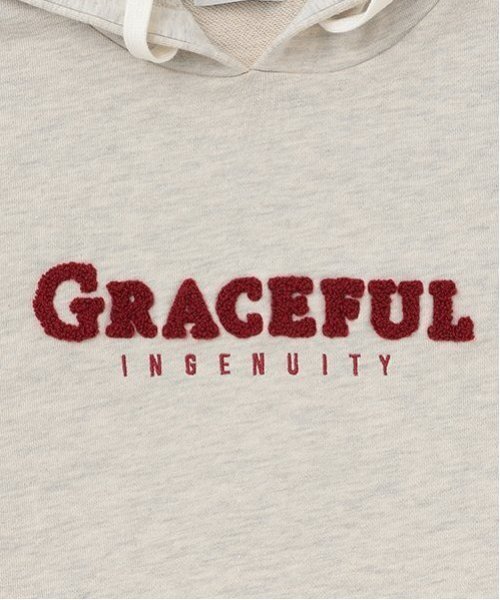 LOVETOXIC（ラブトキシック）の「【GOODPRICE】サガラロゴプルパーカ（パーカー・キッズ・ホワイト系その他/エンジ/エメラルド/ブラック/オフホワイト・S/M/L）」の15枚目の写真