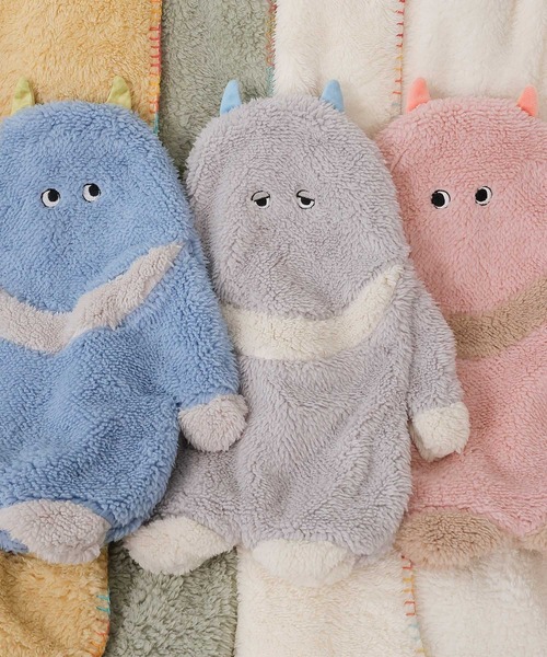Furry モンスター ブランケット in ぬいぐるみ セット（ブランケット
