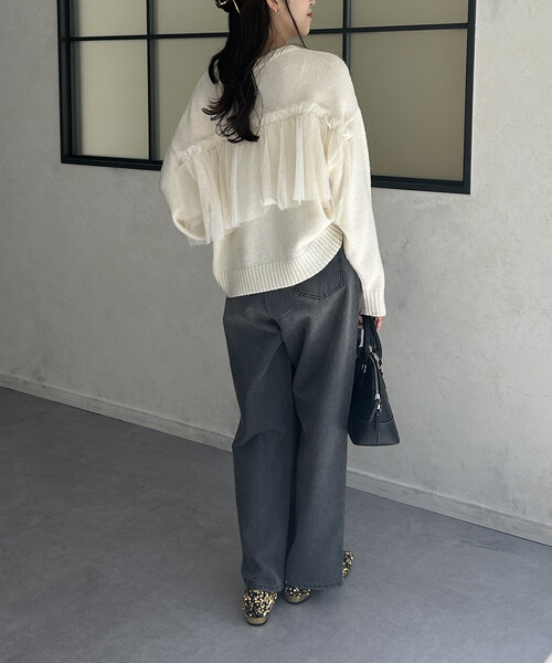 Thevon（ゼボン）の「クロスベルトスパンコールパンプス（パンプス・レディース・ブラック/ゴールド・M/L）」の14枚目の写真