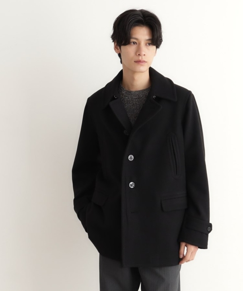 THE SHOP TK （ザ ショップ ティーケー ）の「◆ウーリックシングルPコート（ピーコート・メンズ・ネイビー/ブラック・04/03/02）」の12枚目の写真