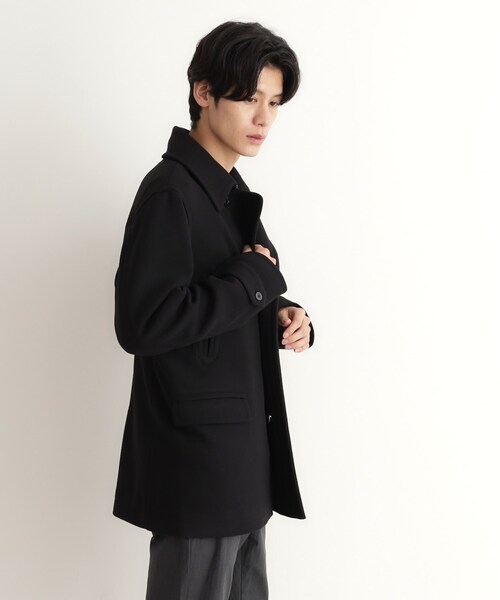 THE SHOP TK （ザ ショップ ティーケー ）の「◆ウーリックシングルPコート（ピーコート・メンズ・ネイビー/ブラック・04/03/02）」の13枚目の写真