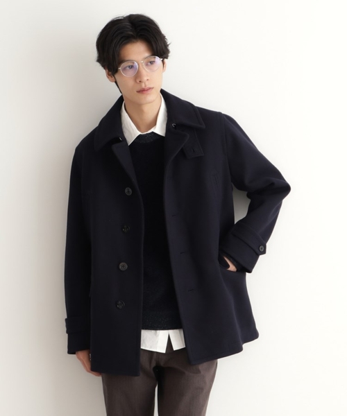 THE SHOP TK （ザ ショップ ティーケー ）の「◆ウーリックシングルPコート（ピーコート・メンズ・ネイビー/ブラック・04/03/02）」の17枚目の写真