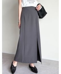 スリットスカート」に該当するグレー/灰色系のファッション通販