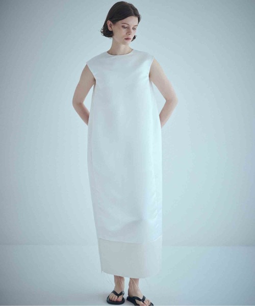 SEA ワンピース　ドレス SEA（シー）の「ヘビーサテン コーンドレス（ワンピース）」 - WEAR