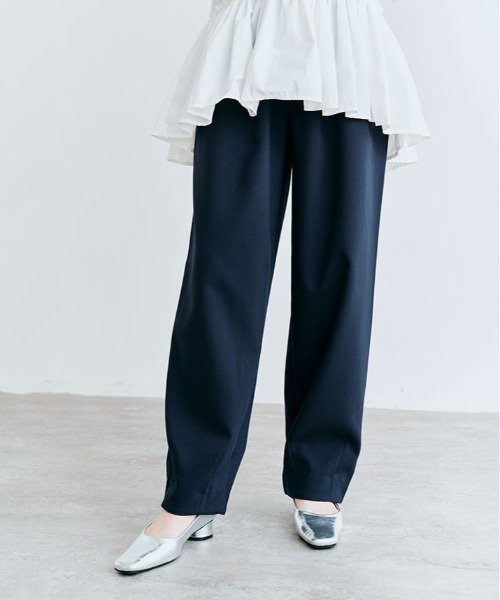 kirakiraShop(キラキラショップ)の「イージー コクーン パンツ(その他パンツ・レディース・ブラック/チャコール/ベージュ/ネイビー・M/L)」の9枚目の写真