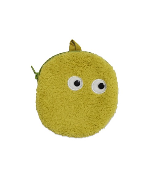 GLOBAL FORME CONCRETE（グローバルフォルムコンクリート）の「【AND PACKABLE】ZPO モフモフ フライングモンスター ポーチ（ポーチ・レディース・オレンジ/イエロー/ターコイズブルー/グレー・FREE）」の2枚目の写真