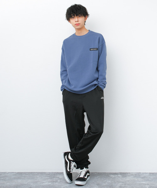 RAT EFFECT(ラットエフェクト)の「裏起毛トリコットワイドジョガーパンツ(その他パンツ・キッズ・ブラック/ブラック系その他・170/160/150/140/130)」の6枚目の写真