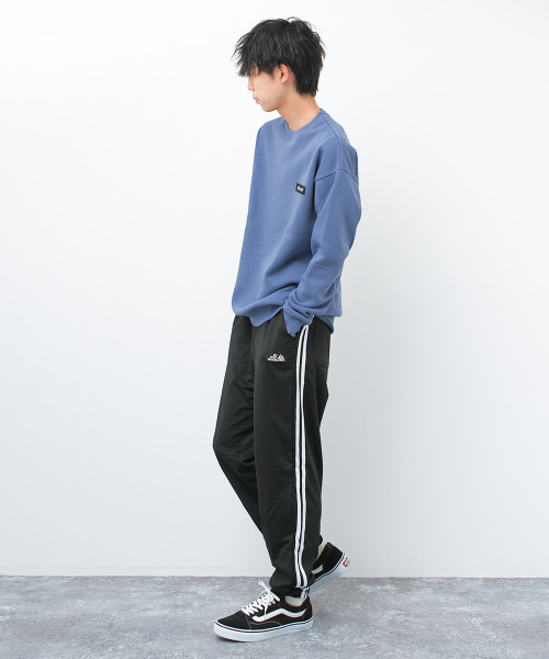 RAT EFFECT(ラットエフェクト)の「裏起毛トリコットワイドジョガーパンツ(その他パンツ・キッズ・ブラック/ブラック系その他・170/160/150/140/130)」の7枚目の写真