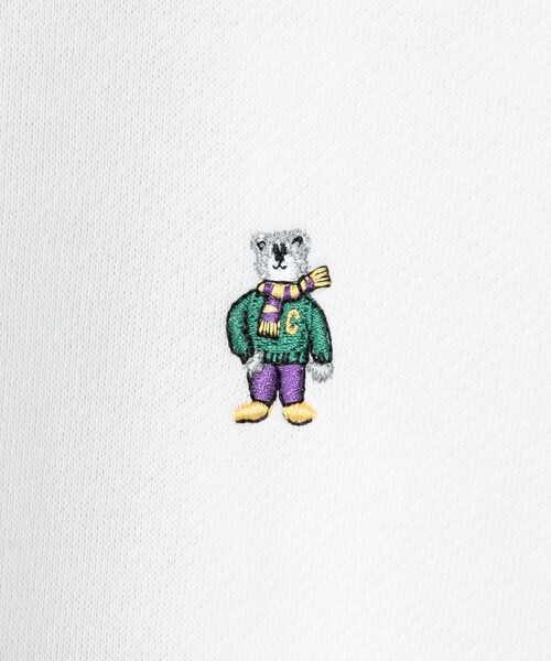 coen(コーエン)の「ワンポイントベア刺繍裏起毛クルーネックスウェット(スウェット・メンズ・ホワイト/ブラック/グレー・M/L/XL)」の22枚目の写真