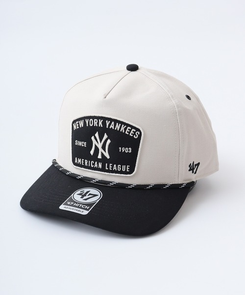 '47（フォーティーセブン）の「47Brand MLB公式 47Brand HITCH BBCAP NY LA ベースボールキャップ（キャップ・メンズ・ベージュ系1/ベージュ系・FREE）」の10枚目の写真